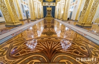 Berti Artistic Parquet: Custom Made Laser Inlay - Kremlin Palace - Floorings for President\'s