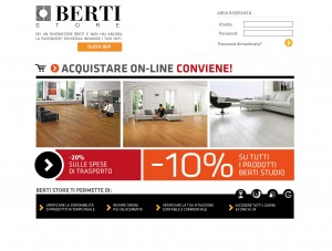 Nuova Home Page BertiStore